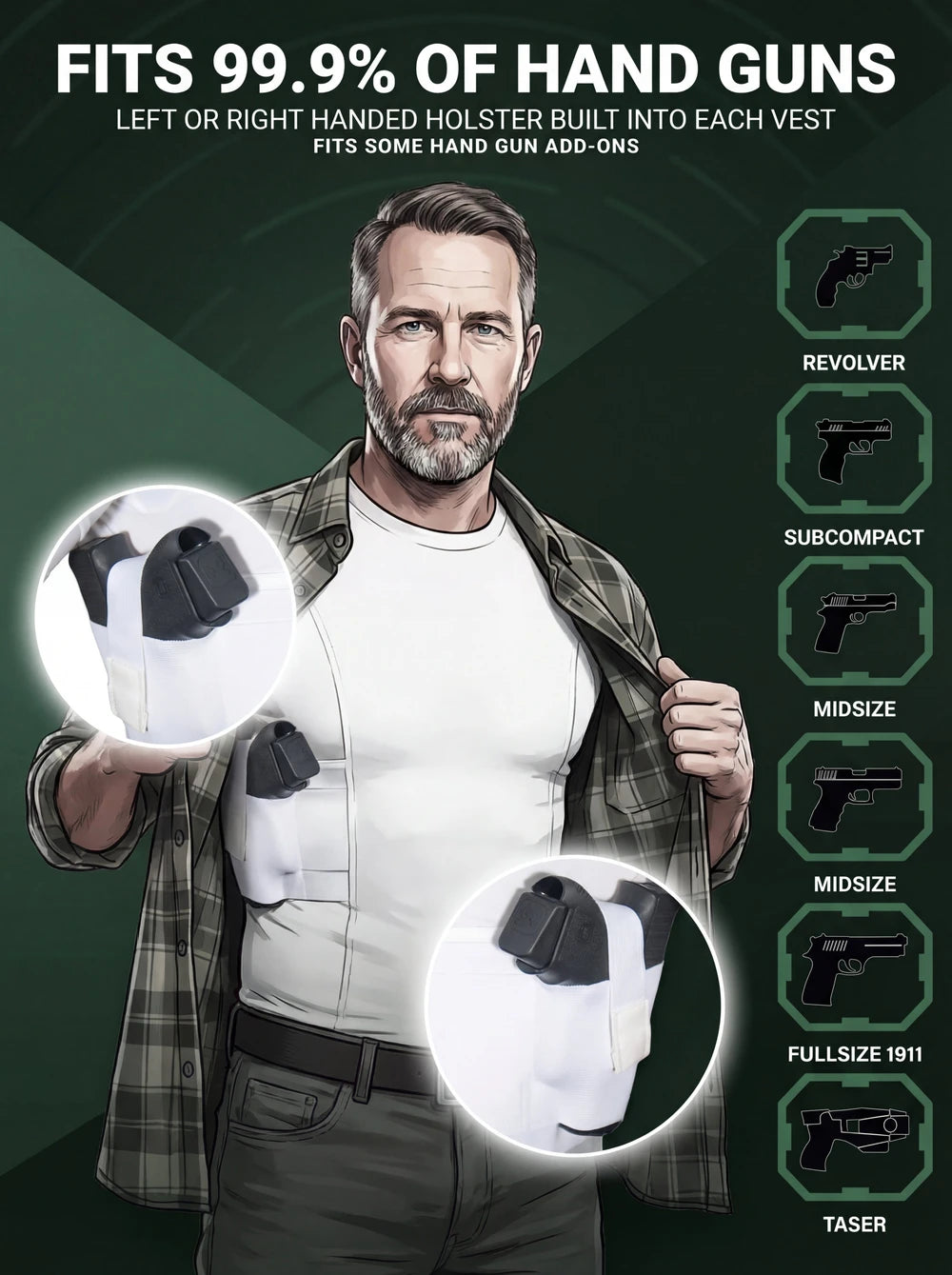 Concealed Carry Tactical Tee