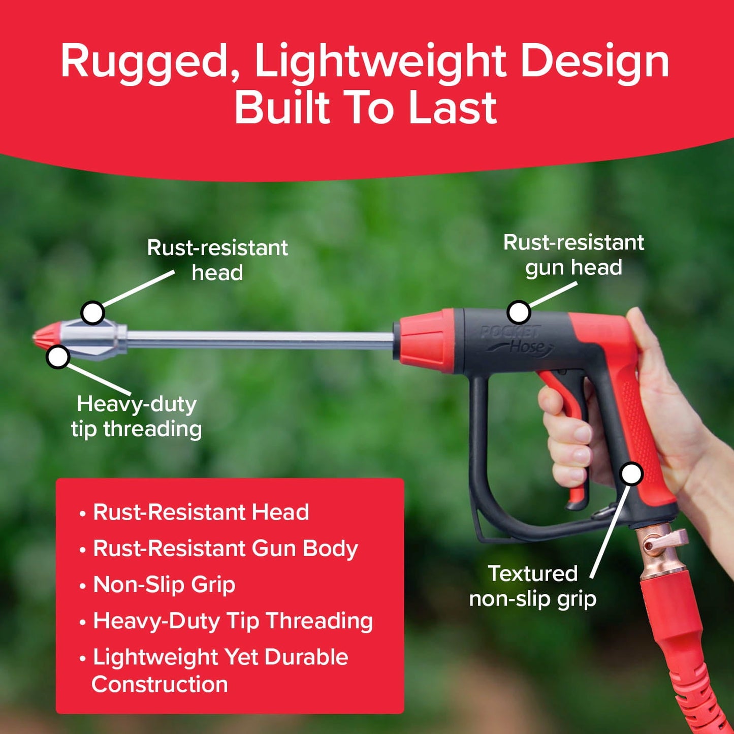 Pocket Hose Arrow